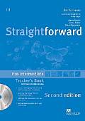 Straightforward. Pre-intermediate Level: Teacher's Book + Practice Online + eBook (+ CD-ROM)
