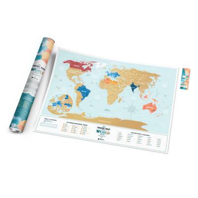 Карта "Travel Map Holiday Lagoon World"