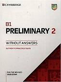 B1 Preliminary 2. Student's Book without Answers