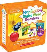 Nonfiction Sight Word Readers: Guided Reading Level D (Parent Pack): Teaches 25 Key Sight Words to Help Your Child Soar as a Reader! (количество томов: 25)