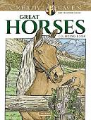 Great Horses. Coloring Book