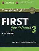 Cambridge English. First for Schools 3. Student's Book with Answers