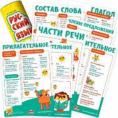 Обучающий набор "Русский язык", 8 плакатов