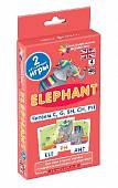 Английский язык. Слон (Elephant). Читаем C, G, SH, CH, PH. Level 4. Набор карточек