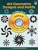 414 Geometric Designs and Motifs (+ CD-ROM)