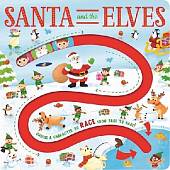 Santa and the Elves. Board book
