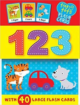 Tiny Tots Flash Cards: 123 (40 large flash cards)