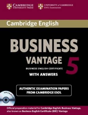 Cambridge English. Business 5 Vantage. Student's Book with Answers + 2 CD (+ Audio CD)