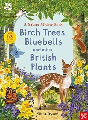 Birch Trees, Bluebells and Other British Plants