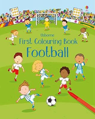 First Colouring Book. Football